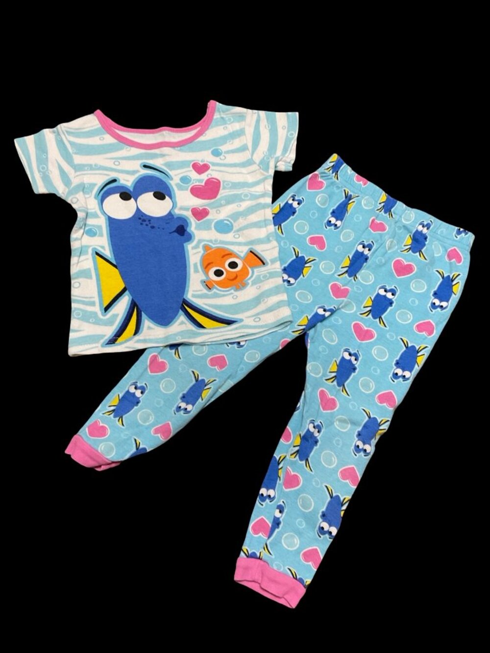 🌻10/$25  - Blue/White Finding Dory Pajama Set